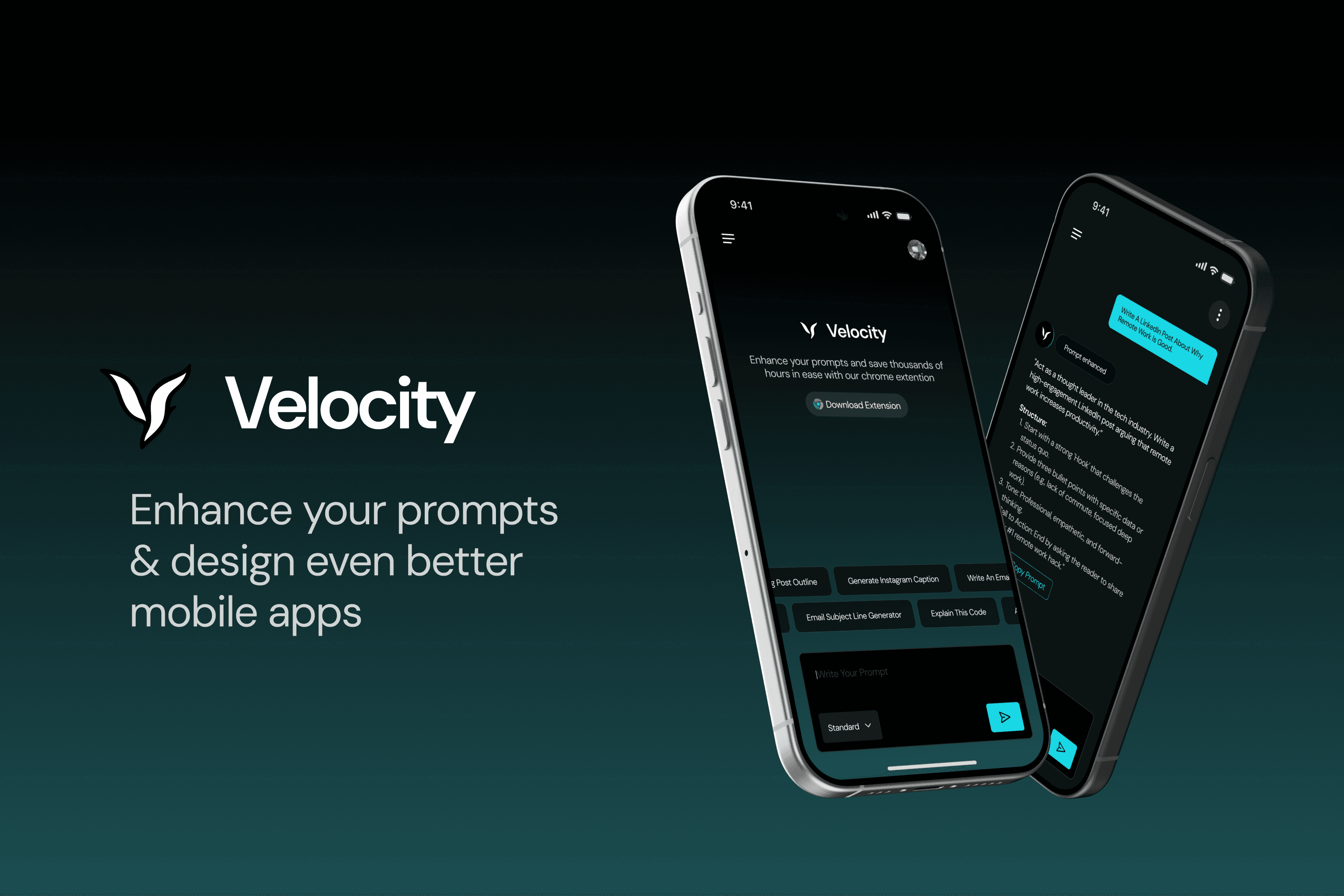 Velocity Mobile App Design
